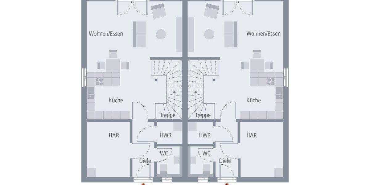 TOP-LAGE TRIFFT ARCHITEKTUR: DOPPELHAUS IN HOFHEIM 5 zimmer