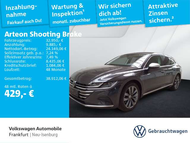 VW Arteon 15.186 km 32.951 € Neu-Isenburg 63263