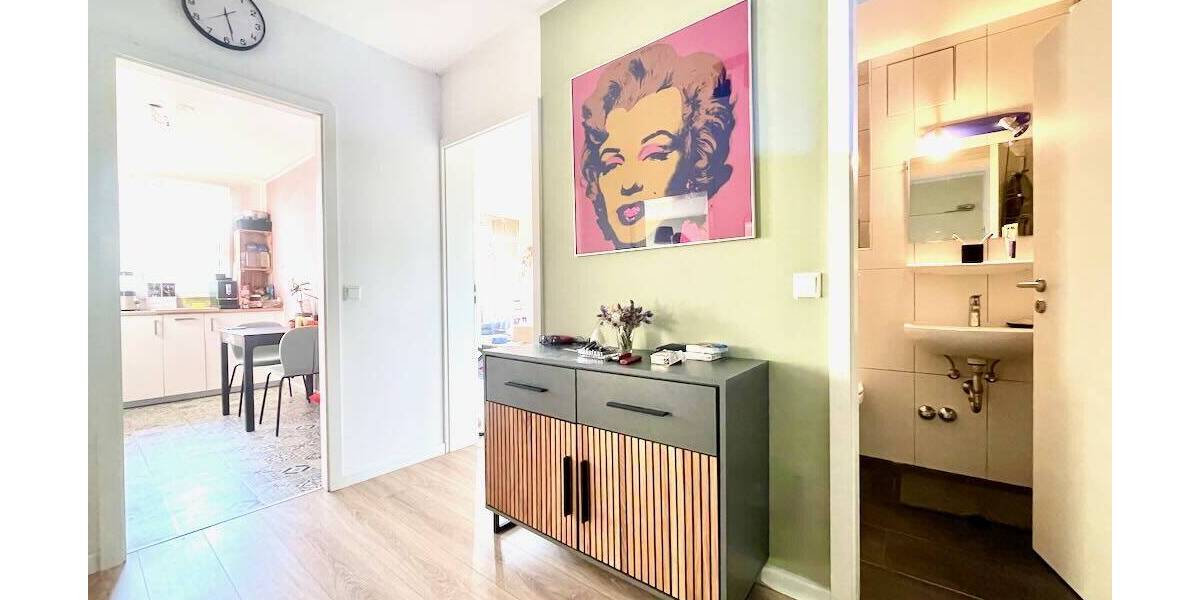Etagenwohnung Mainz Mombach - 2 Zimmer, 55 m&sup2;, 229.000&euro; | Angebot:26515172