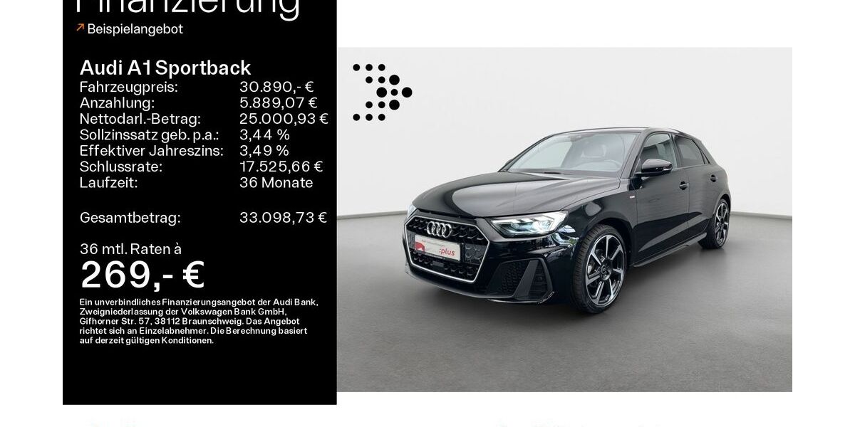 Audi A1 7.898 km 29.990 &euro; Oberursel 61440