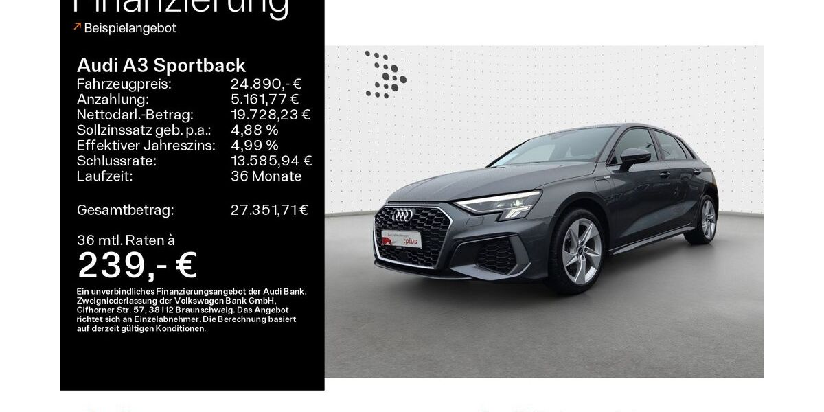 Audi A3 25.108 km 24.890 &euro; Oberursel 61440
