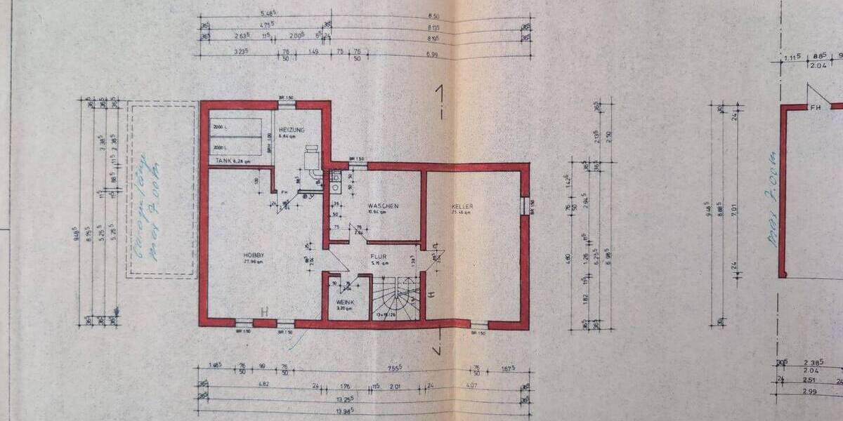 Einfamilienhaus Wiesbaden Sonnenberg - 3 Zimmer, 162 m&sup2;, 1.090.000&euro; | Angebot:26926616