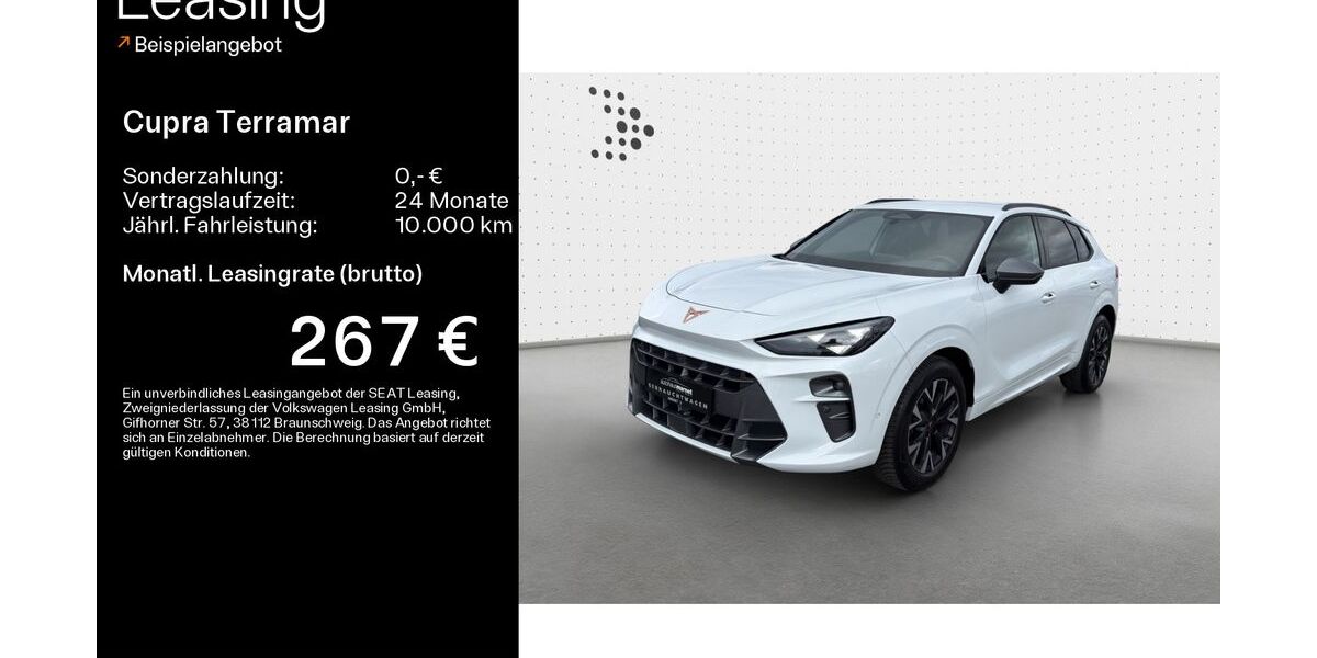 Cupra Terramar 23.584 km 32.690 &euro; Mainz-Kastell (Wiesbaden) 55252