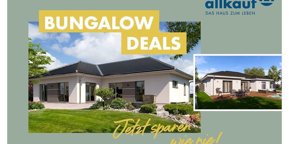 Individueller Bungalow in Hünstetten - Ihr Traumhaus mit allkauf Dienstleistungspaket Free Time für Vielbeschäftigte - Bungalow Hünstetten | Angebot:27295668