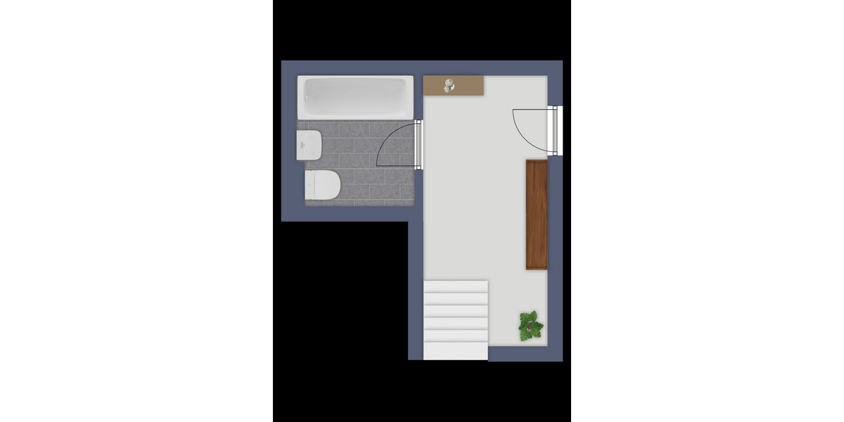 Etagenwohnung Wiesbaden Mitte - 2 Zimmer, 100 m&sup2;, 1.200&euro; | Angebot:25778336