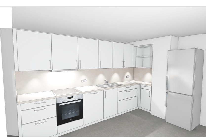 Moderne 4 Zi Maisonette mit 2 Schlafräumen mitten in Hornau 4 zimmer