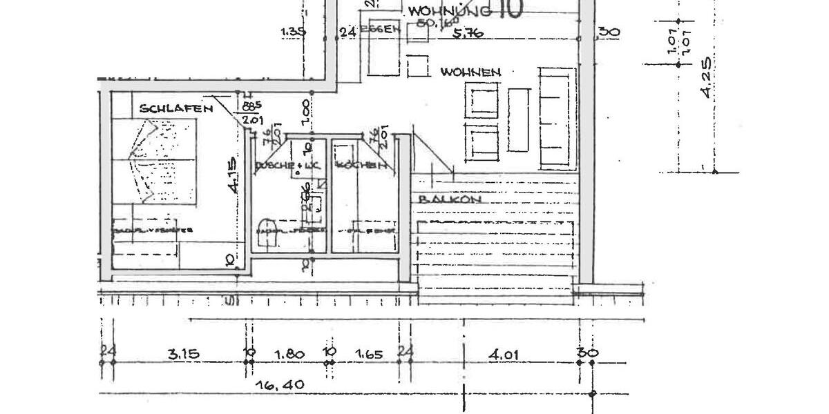 Dachgeschoßwohnung Schmitten im Taunus - 2 Zimmer, 50 m&sup2;, 105.000&euro; | Angebot:26794274