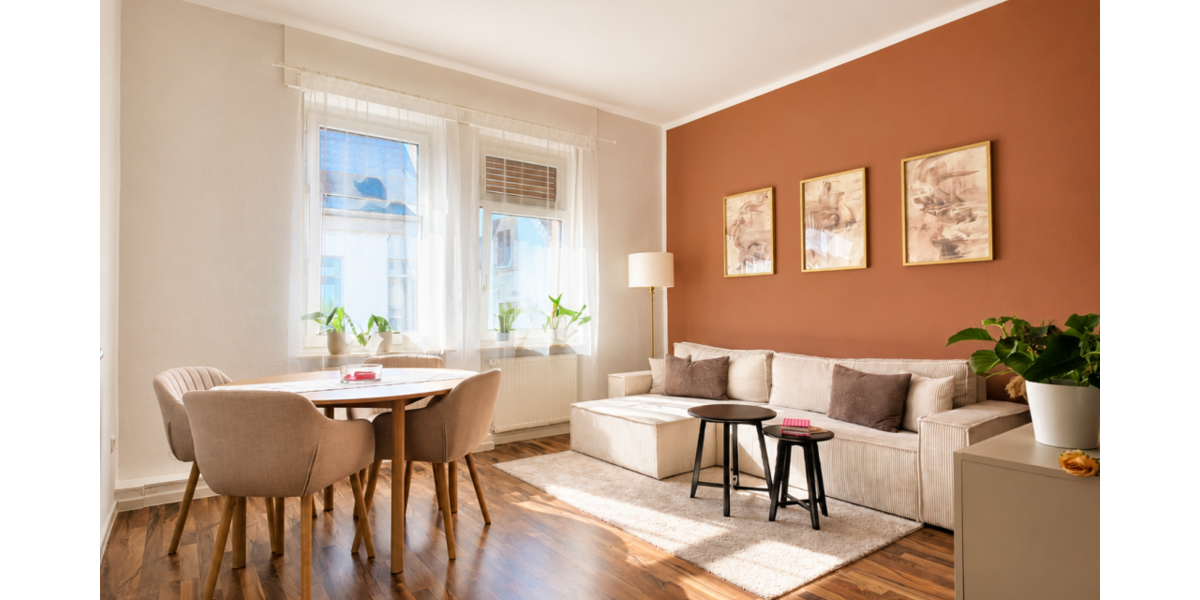 Etagenwohnung Wiesbaden Mainz-Amöneburg - 3 Zimmer, 59 m&sup2;, 229.000&euro; | Angebot:27339654