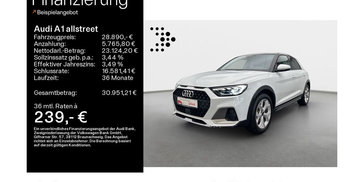 Audi A1 3.087 km 28.890 &euro; Hofheim 65719