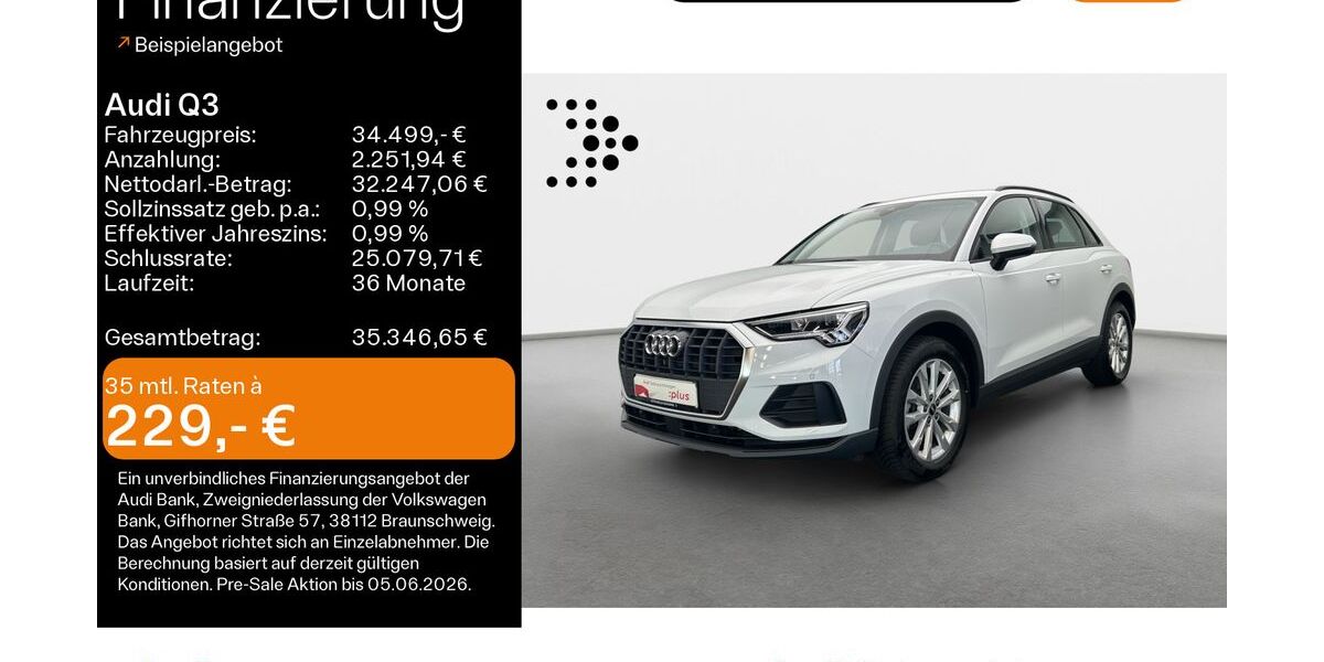 Audi Q3 27.113 km 30.999 &euro; Hofheim 65719