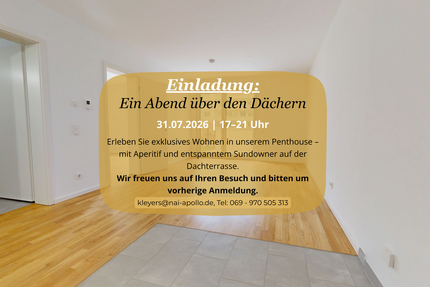 Wohnung Frankfurt am Main Gallus - 2 Zimmer, 54 m&sup2;, 429.900&euro; | Angebot:23298669