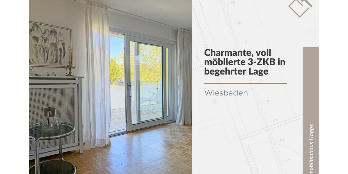 Etagenwohnung Wiesbaden Südost - 3 Zimmer, 78 m&sup2;, 1.550&euro; | Angebot:26365104