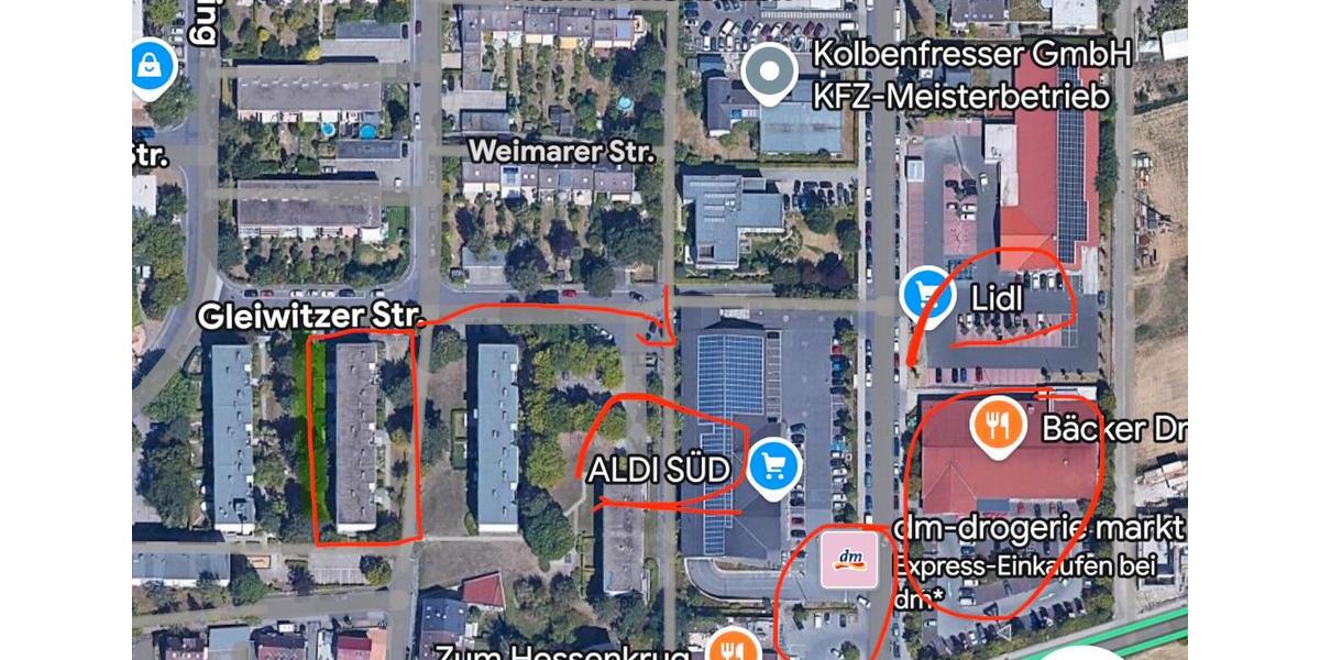 Etagenwohnung Wiesbaden Bierstadt - 3.5 Zimmer, 70 m&sup2;, 826&euro; | Angebot:24780744