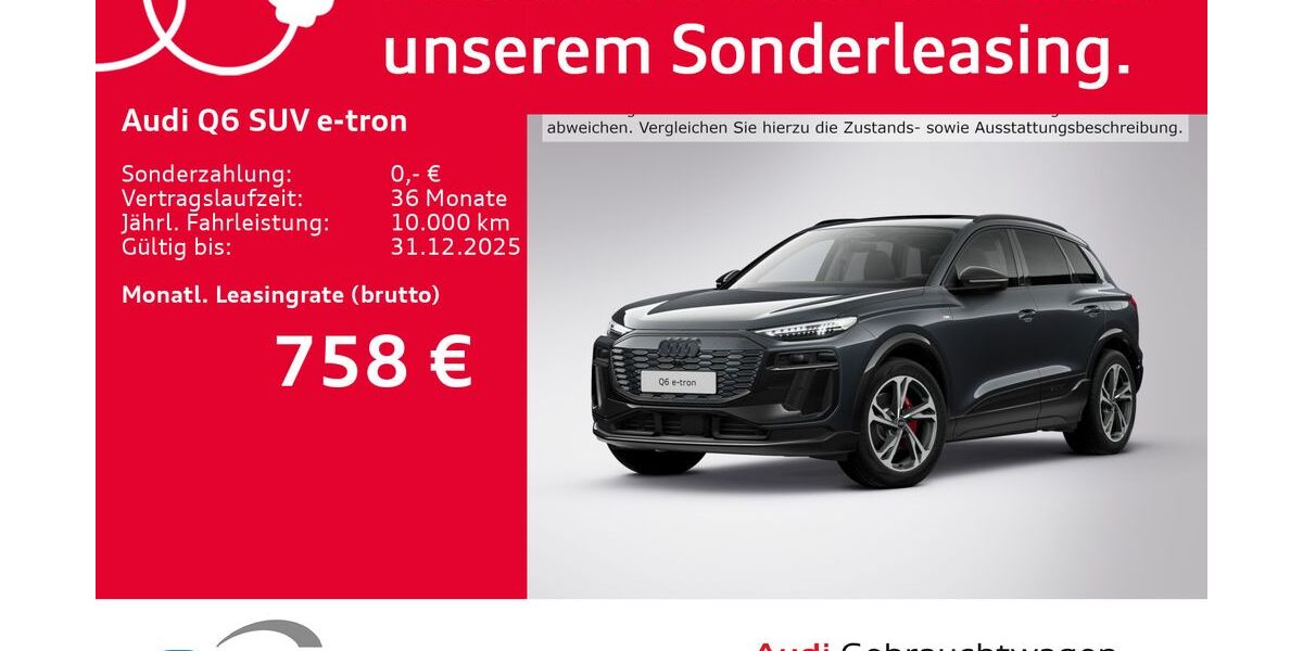 Audi Q6 e-tron 19.489 km 69.450 € Wiesbaden 65189