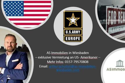 AS IMMOBILIEN Ihr Partner für Vermietung an US Amerikaner und Expats in Wiesbaden Mainz Rheingau 4 zimmer