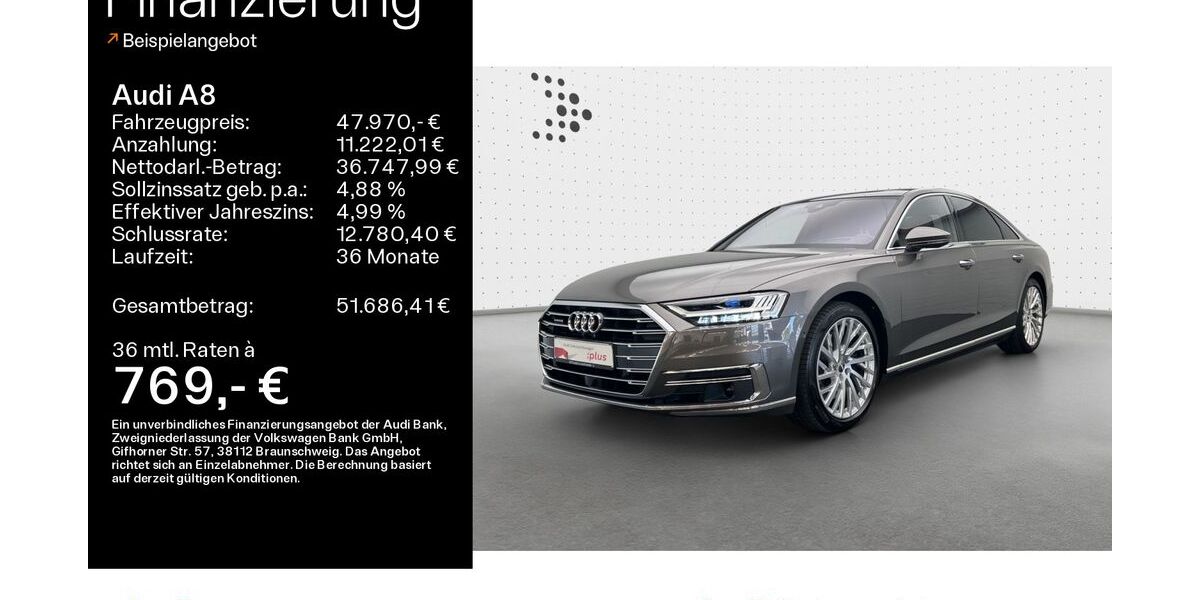 Audi A8 64.600 km 46.960 &euro; Hofheim 65719
