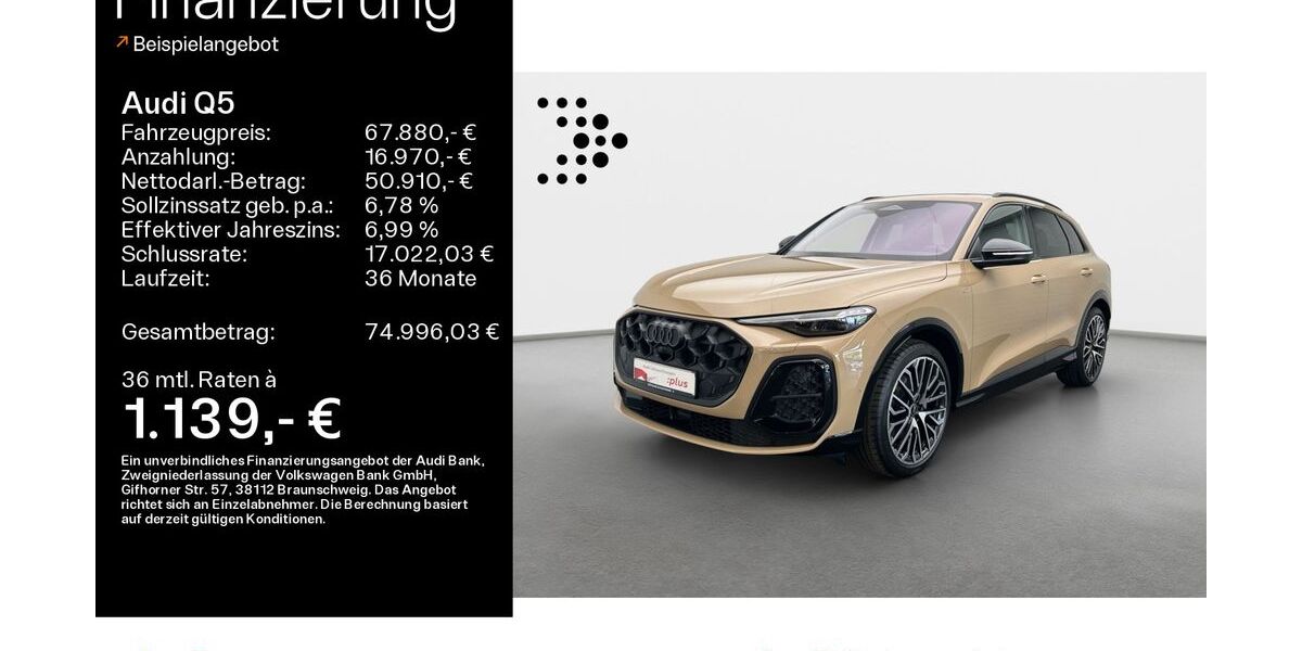 Audi Q5 6.356 km 67.880 &euro; Hofheim 65719