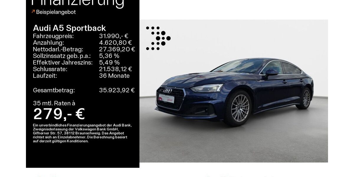 Audi A5 20.713 km 31.480 &euro; Oberursel 61440