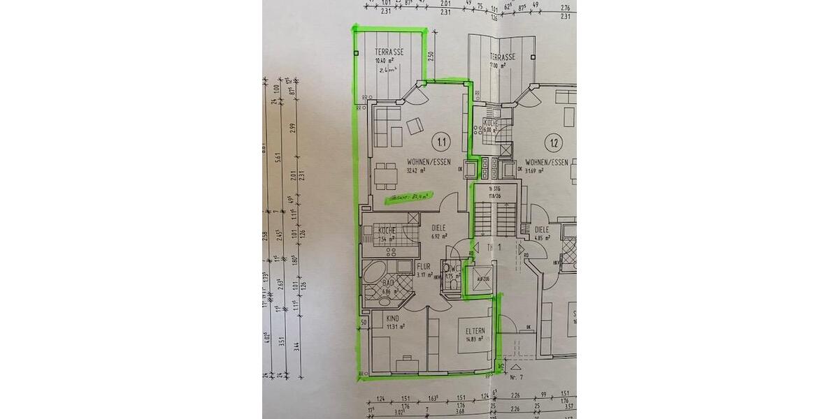 Erdgeschoßwohnung Bad Soden am Taunus - 3.5 Zimmer, 87 m&sup2;, 465.000&euro; | Angebot:27121603