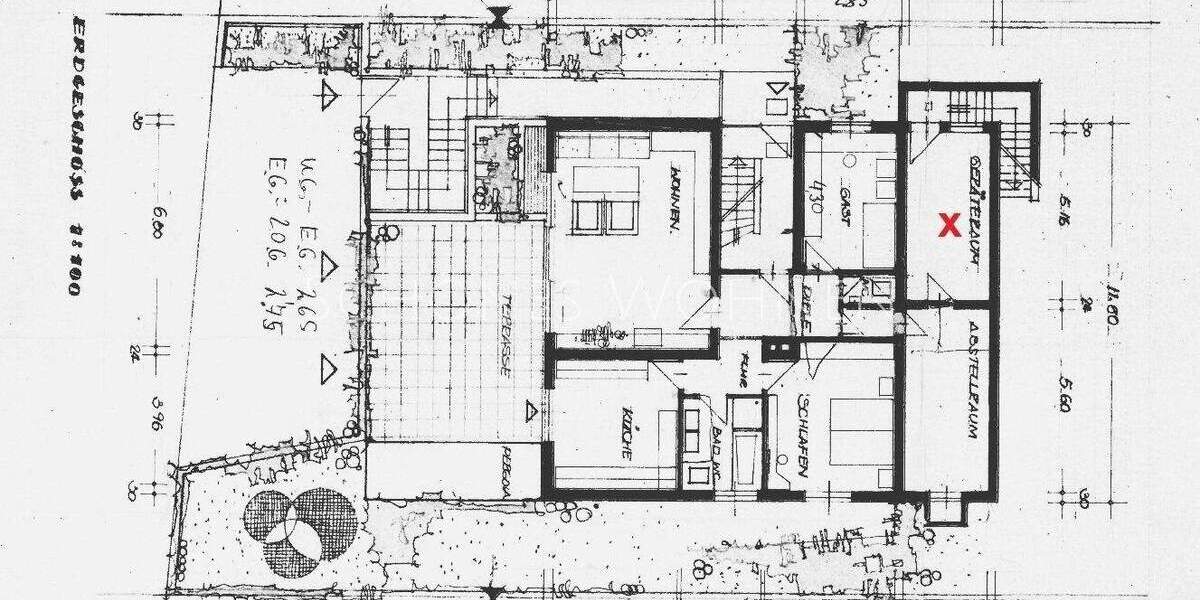 Etagenwohnung Mainz Hechtsheim - 4 Zimmer, 129 m&sup2;, 1.620&euro; | Angebot:24734731