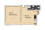 Etagenwohnung Mainz Weisenau - 2 Zimmer, 43 m&sup2;, 810&euro; | Angebot:26026579