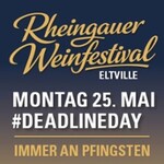 Rheingauer Weinfestival - Eltville #DEADLINE DAY - HOUSEMUSIC & MELODIC TECHNO