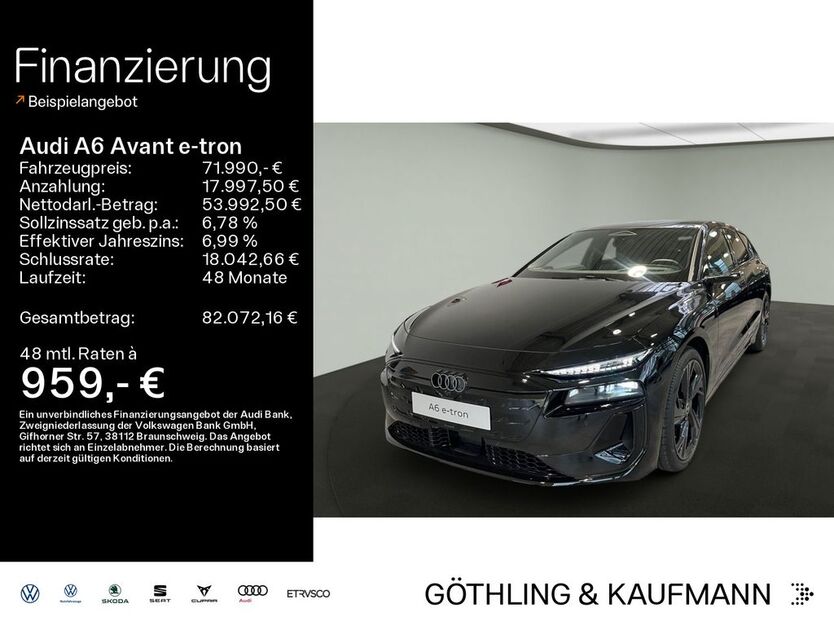 Audi A6 e-tron 12.500 km 70.990 € Hofheim 65719