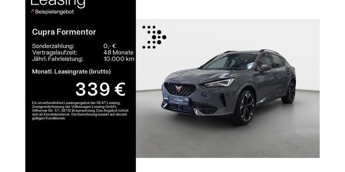 Cupra Formentor 29.411 km 27.600 &euro; Mainz-Kastell (Wiesbaden) 55252