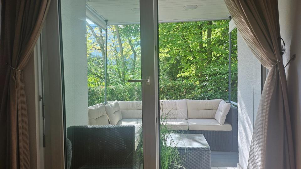Charmante 3-Zi-Maisonettewhg EG (Hanglage) Balkon, o. Makler