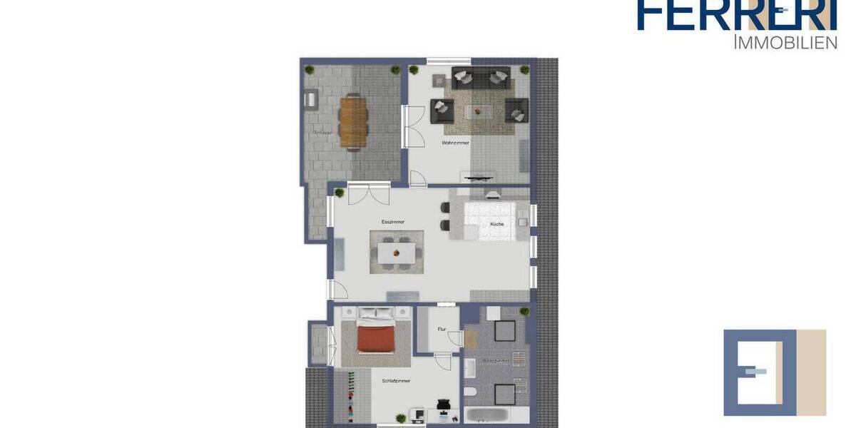 Etagenwohnung Trebur Astheim - 2 Zimmer, 93 m&sup2;, 299.950&euro; | Angebot:26616859