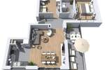 3 Zimmer-Wohnung mit eigenem Garten, Einbauküche und Tiefgaragenstellplatz