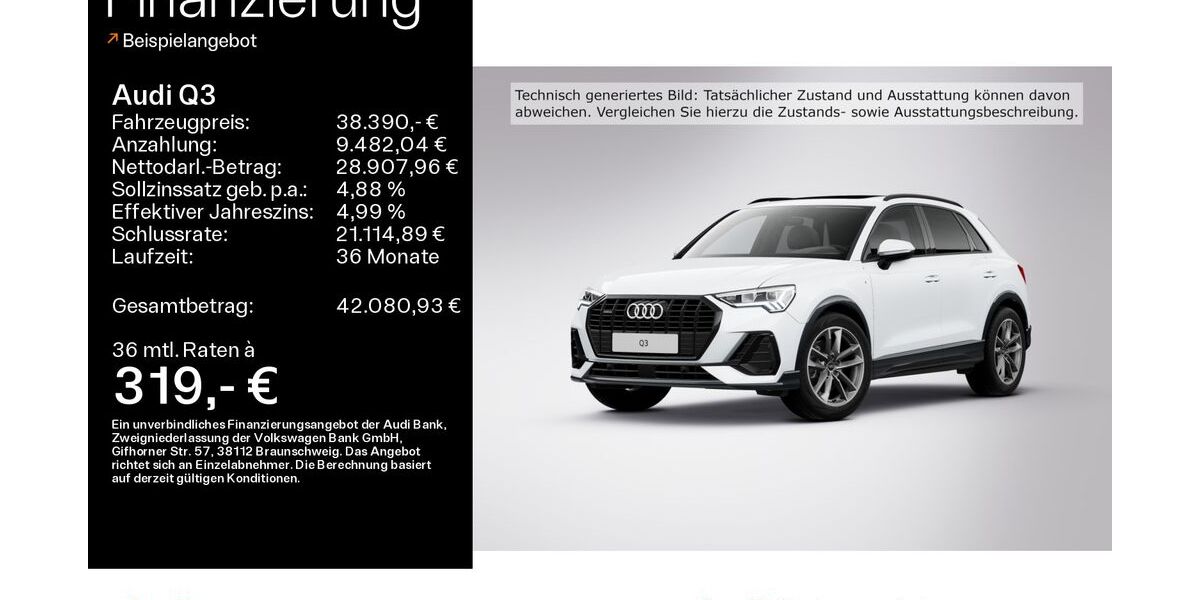 Audi Q3 50.828 km 38.390 € Oberursel 61440