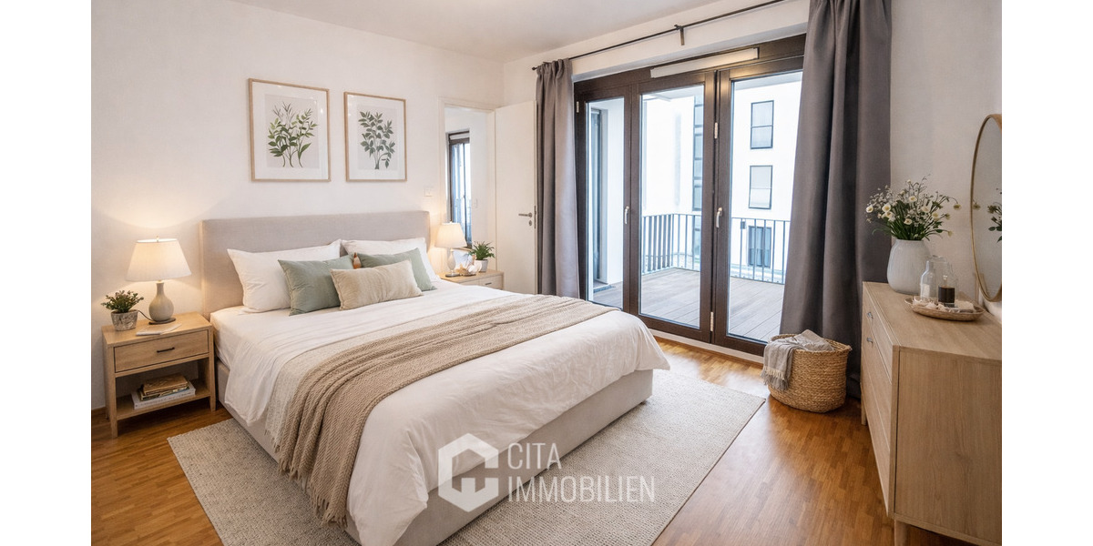 Etagenwohnung Frankfurt am Main Bockenheim - 2 Zimmer, 52 m&sup2;, 1.250&euro; | Angebot:25338752