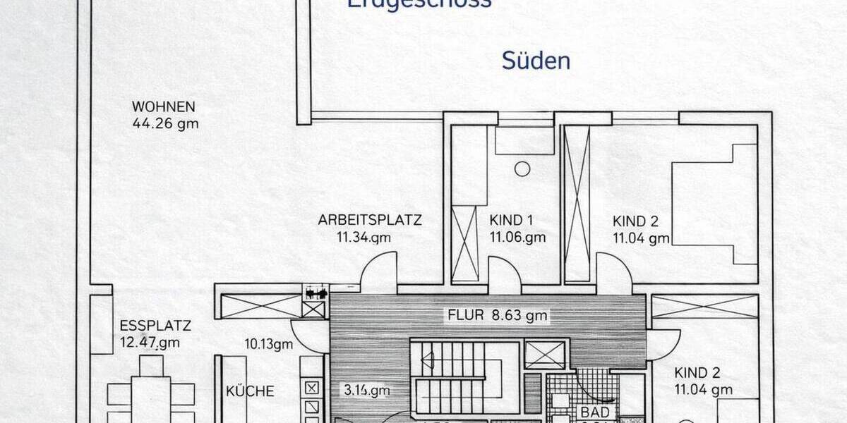 Einfamilienhaus Mainz Bretzenheim - 7 Zimmer, 162 m&sup2;, 1.190.000&euro; | Angebot:26257555