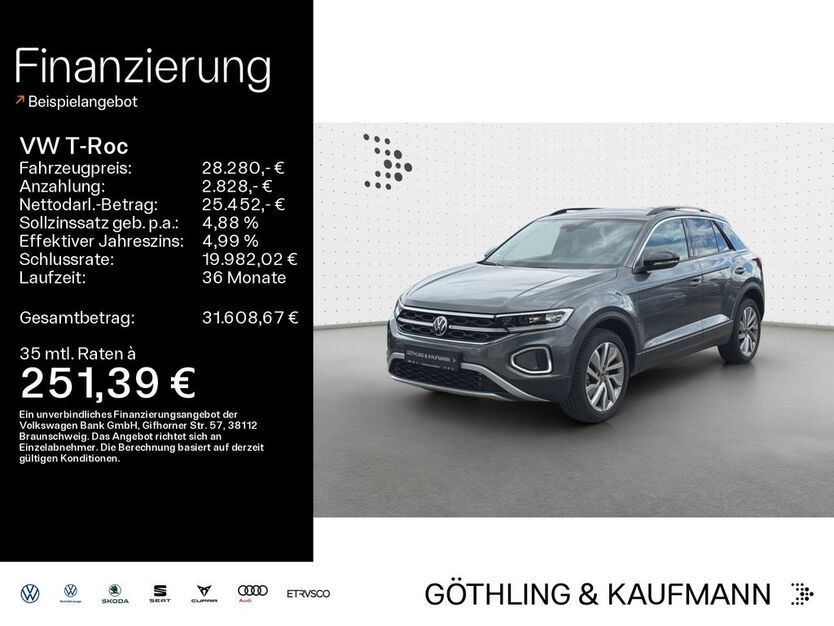 VW T-Roc 19.555 km 28.280 € Eschborn 65760
