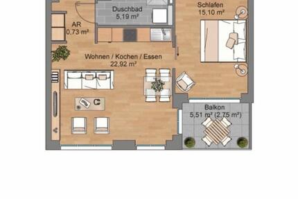 2-Zimmer-Wohnung Top moderne Wohnung 2 zimmer