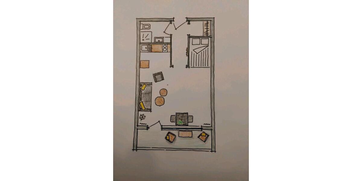 Etagenwohnung Hattersheim am Main - 1 Zimmer, 33 m&sup2;, 115.000&euro; | Angebot:26314474