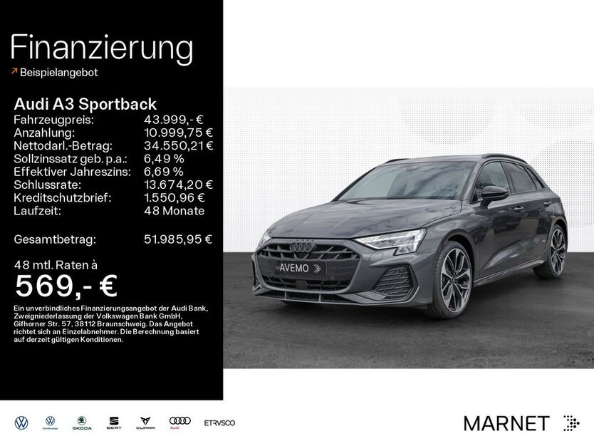 Audi A3 5.999 km 42.999 € Königstein/Ts. 61462