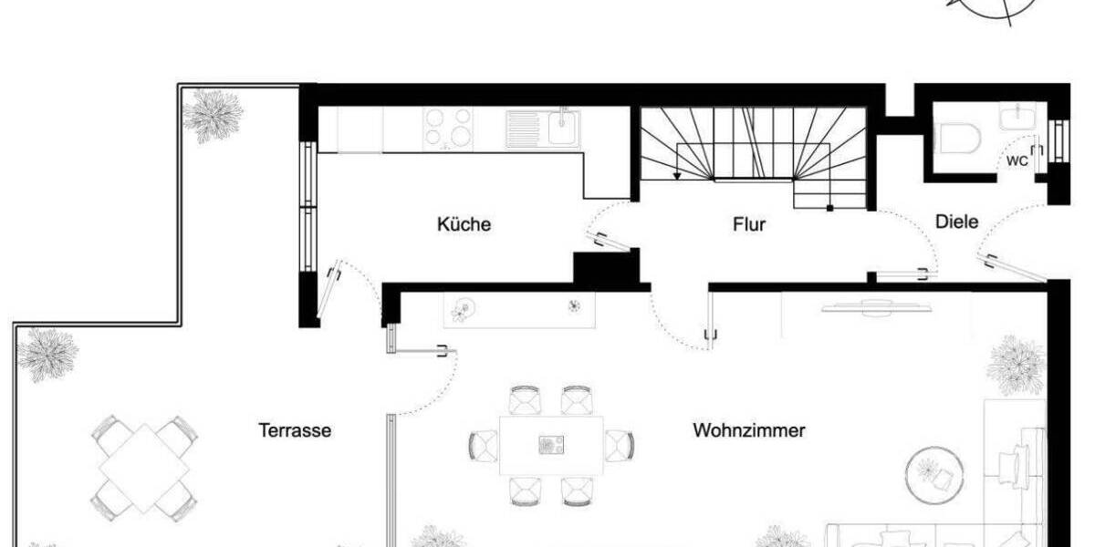 Reihenendhaus Schwalbach am Taunus - 4 Zimmer, 125 m&sup2;, 576.000&euro; | Angebot:25277268