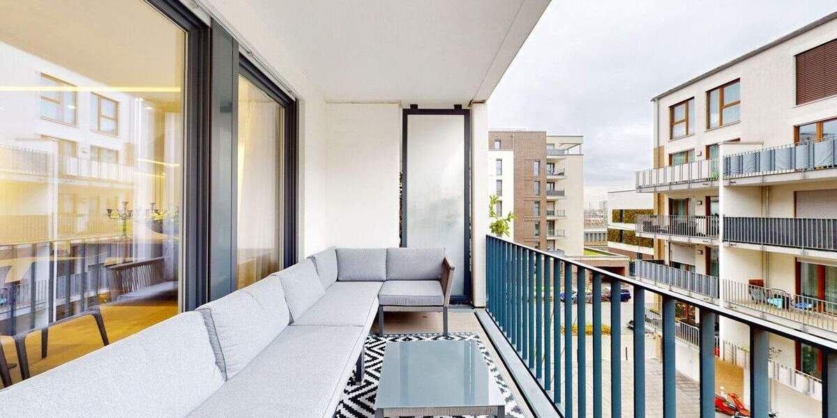 Etagenwohnung Frankfurt am Main Gallus - 4 Zimmer, 130 m&sup2;, 2.590&euro; | Angebot:25663763