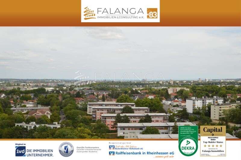 Etagenwohnung Mainz / Mombach Mombach - 2 Zimmer, 58 m&sup2;, 189.000&euro; | Angebot:25387041