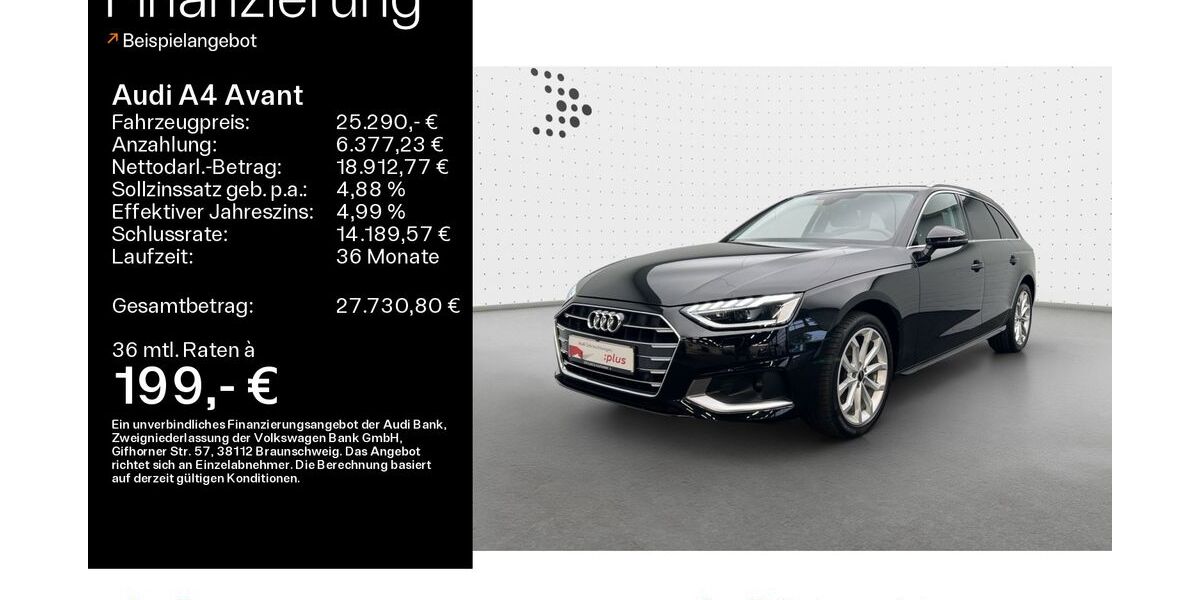 Audi A4 88.206 km 24.280 € Hofheim 65719