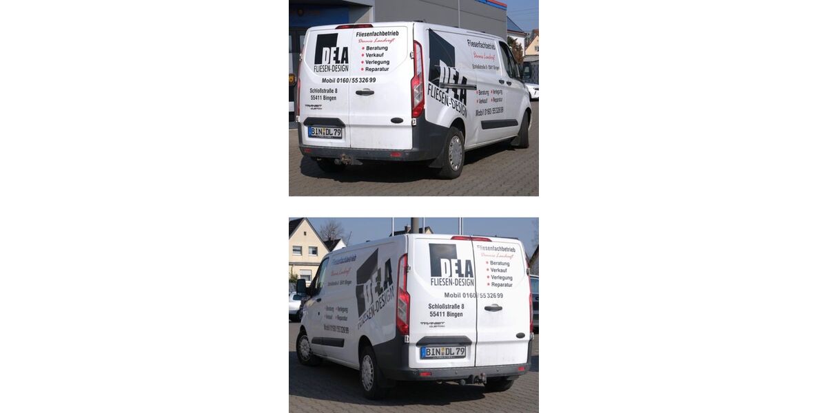 Ford Transit Custom 109.000 km 5.999 &euro; Bingen 55411