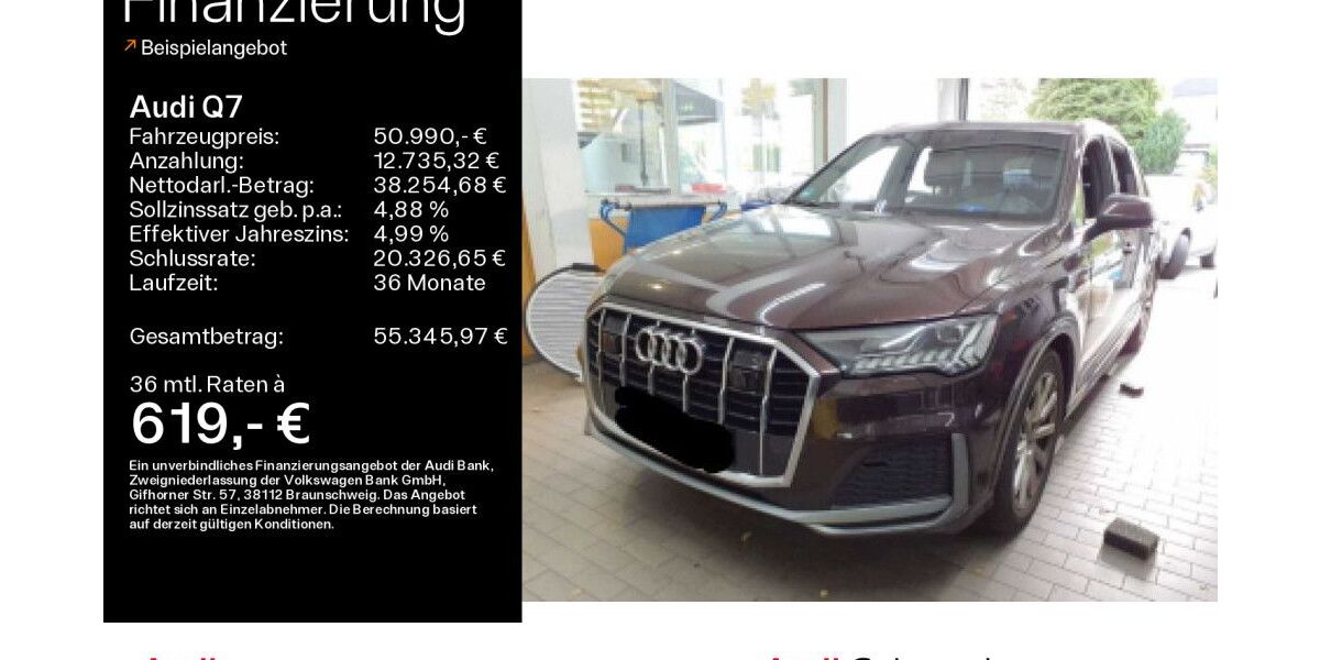 Audi Q7 99.904 km 50.990 &euro; Hofheim 65719