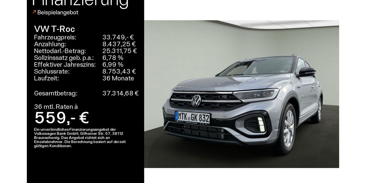 VW T-Roc 25.900 km 32.980 &euro; Kelkheim 65779