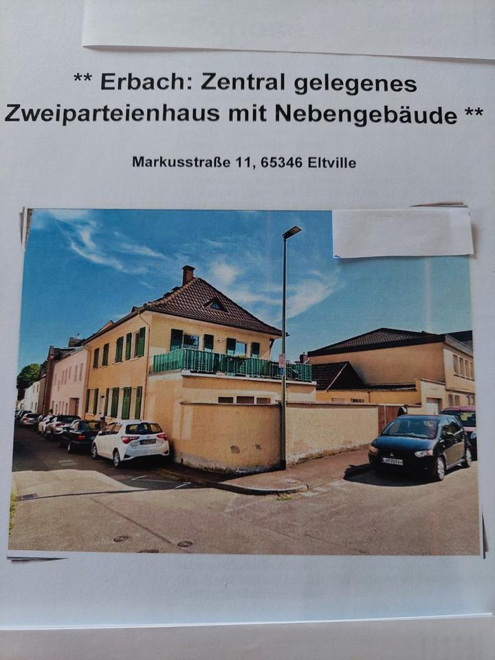 Haus im Rheingau OHNE MAKLER zu verkaufen. Preis 460.000 Euro. zimmer