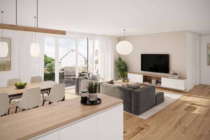 Exklusive 3-Zimmer-Gartenwohnung im Effizienzhaus 40 3 zimmer