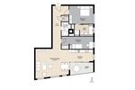 Etagenwohnung Frankfurt am Main Bockenheim - 3 Zimmer, 111 m&sup2;, 760.000&euro; | Angebot:26586773