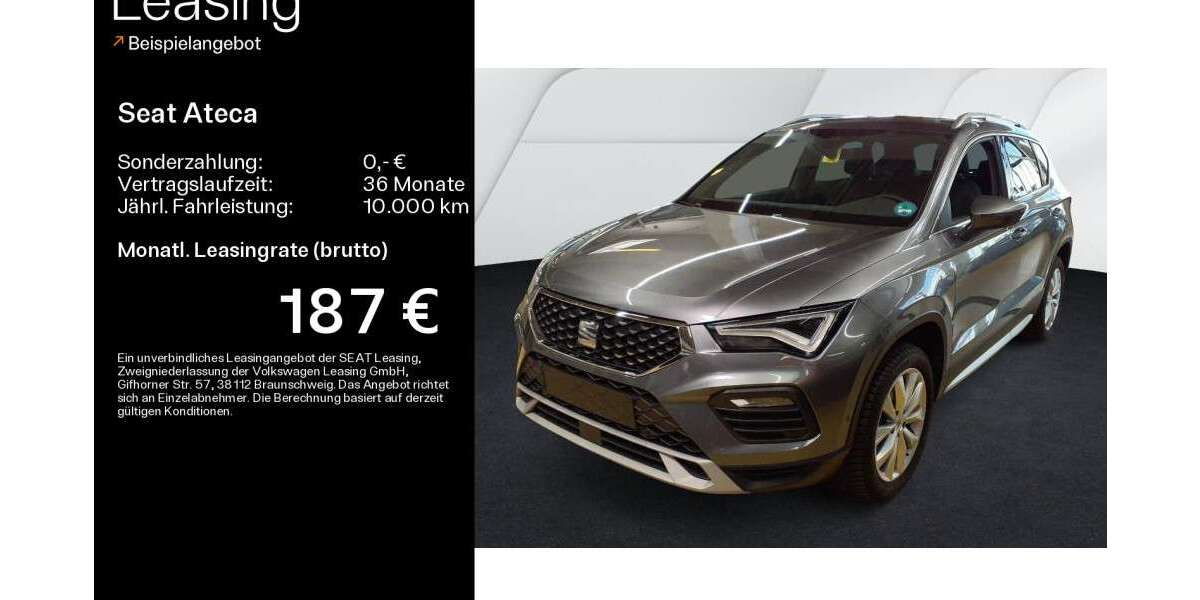Seat Ateca 25.684 km 27.490 € Mainz-Kastell (Wiesbaden) 55252